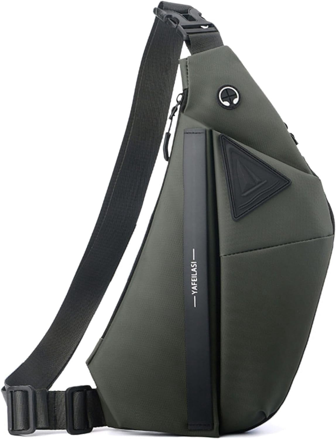anti theft travel bag crossbody Lockable (by AquaVault) proof straps and body panels Roomy compartment with zippered RFID Thafael La Trotteuse Crossbody Travel