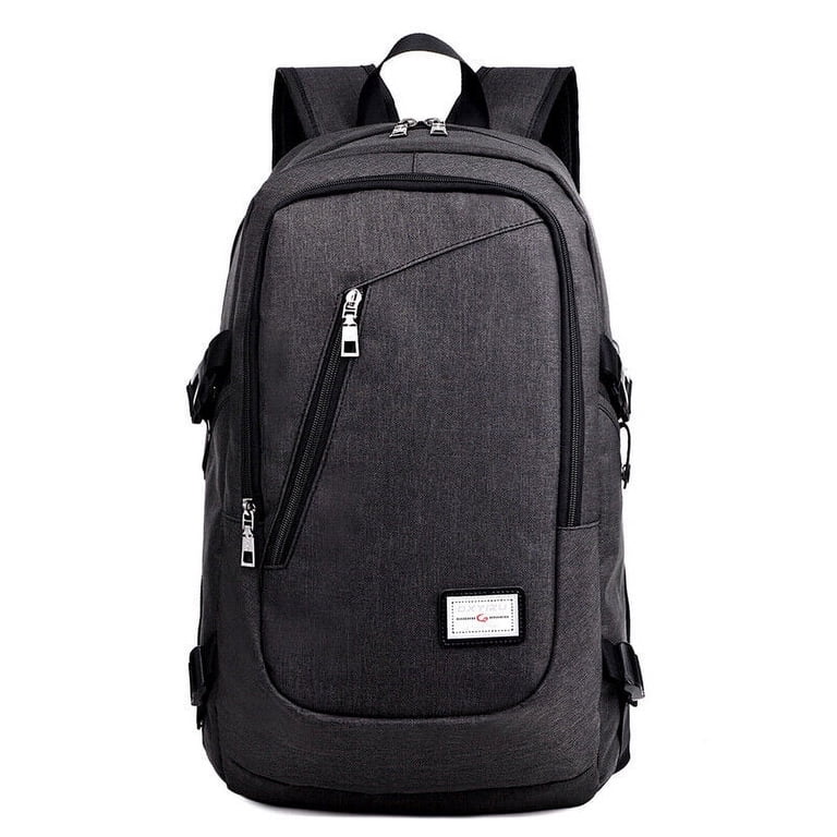 anti theft laptop backpack with usb charger black Hidden Zipper Backpacks Travel Bags – Atom Oracle Perfects for weekend getaways Laptop Travel Backpack Water Resistant