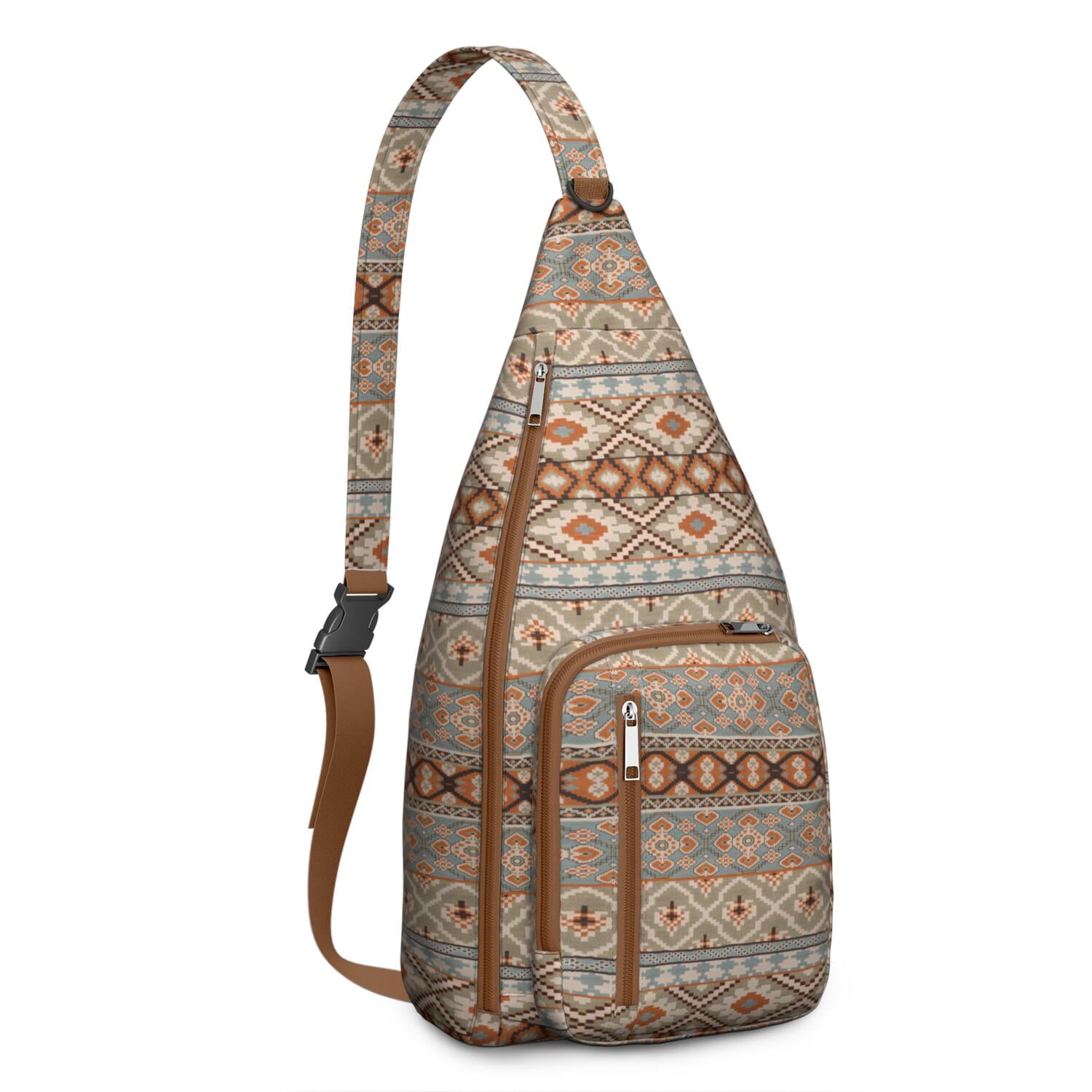 Brown Leather Sling Backpack Women - Boho Crossbody Buy Crosby Leather Sling Bag | Full-Grain Crossbody Bag main image 4