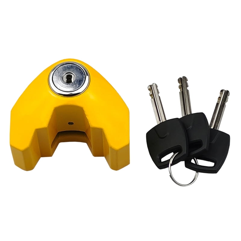 Anti-Theft Wheel Disc Brake Lock Padlock Bike Scooter Mountain Road MTB Cycling Rotor Disc Brake Wheel Lock with Keys