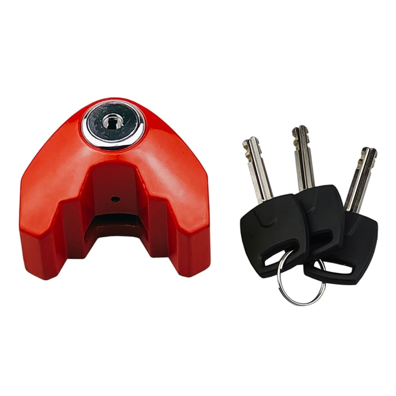 Anti-Theft Wheel Disc Brake Lock Padlock Bike Scooter Mountain Road MTB Cycling Rotor Disc Brake Wheel Lock with Keys