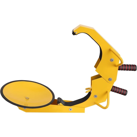 Anti Theft Wheel Lock Clamp for Trailers, 1 Pack Heavy Duty Tire Lock, Secure RV Trailer Car Truck SUV Wheels, Reliable Trailer Wheel Clamp
