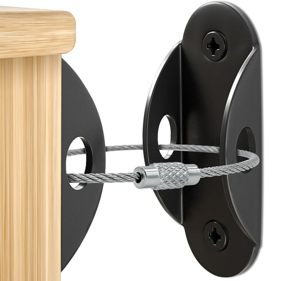 Anti Tip Furniture Anchors,Furniture Anchors for Baby Proofing, Earthquake Straps for Furniture Dresser Wall Safety Anchor Furniture Safety Straps Wall Straps(5 Pcs)