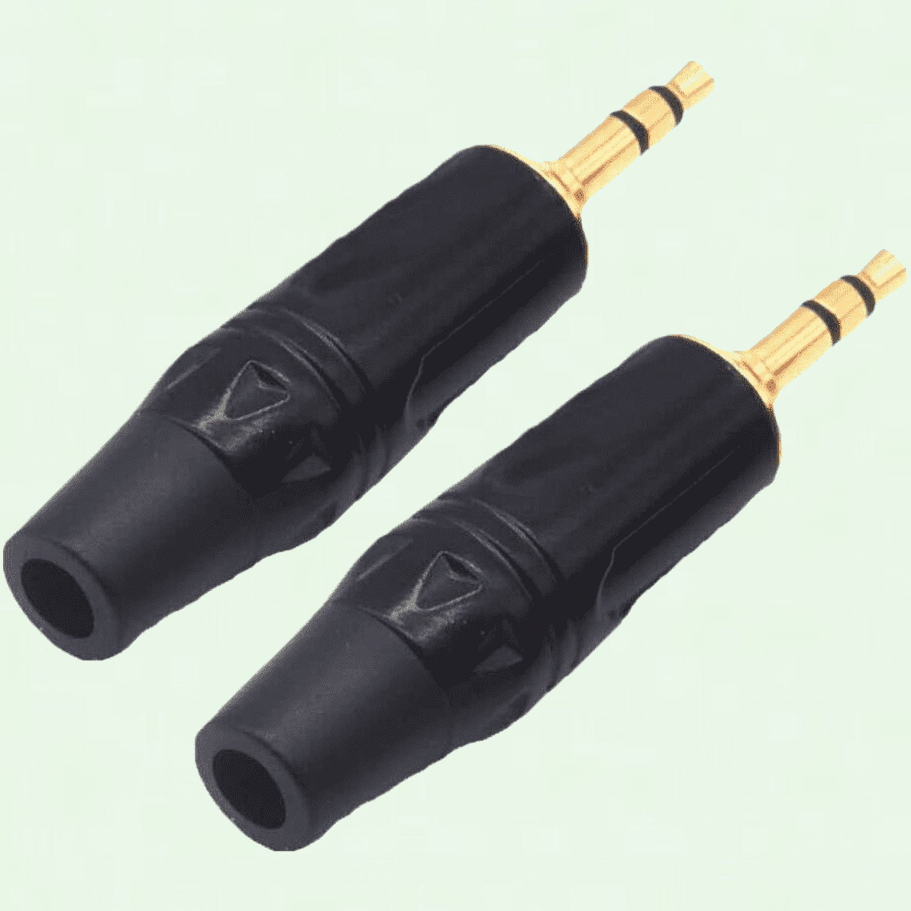 3.5mm Stereo Headphone Male Plug Cable Adapter (2Pack)