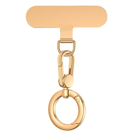 Anti Twist Phone Strap With 360 Degree Rotatable Hook Detachable Zinc Alloy Stainless Steel Clip Suitable For Daily Use