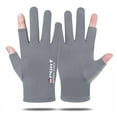 thumbnail image 1 of Anti-UV Men Women Fishing Gloves Sunscreen Antiskid Spring Breathable Cycling Sport Gloves Fishing, 1 of 10
