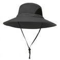 thumbnail image 1 of Anti UV Waterproof Fisherman Bucket Cap Adjustable Portable Hat, 1 of 2