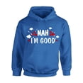 thumbnail image 1 of Anti Valentine Hoodie I'm Good Hooded Sweatshirt Valentine's Day Gifts Ideas for Single People Novelty Sweater, 1 of 5