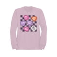 thumbnail image 1 of Anti-Valentine's Candy Hearts Design Women's Sweatshirt, 1 of 3