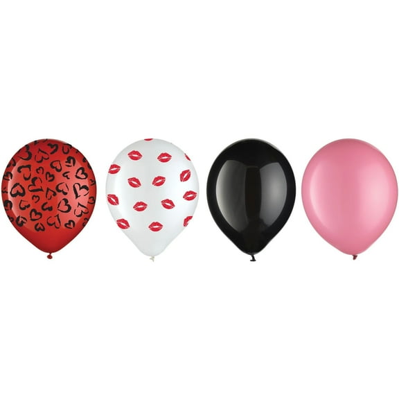 Anti Valentine's Day Latex Balloons Assortment (15pcs)