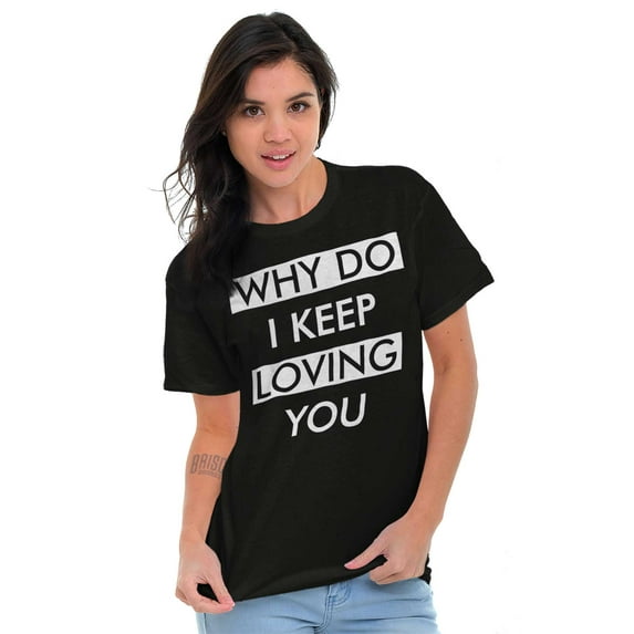 Anti Valentines Day Love Stinks Women's Graphic T Shirt Tees Brisco Brands M