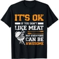 thumbnail image 1 of Anti Vegan Hardcore Carnivore Life Meat Eater T-Shirt, 1 of 4