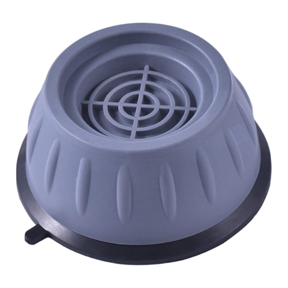 Anti Vibration Pads, 4.13 inch Round Damping Pad, Durable Stabilizer for Washing Machine and Dryer Washer, 1 Pc Raised Support to Prevent Moving, Shaking, Walking, Washing Machine Feet Mat Parts