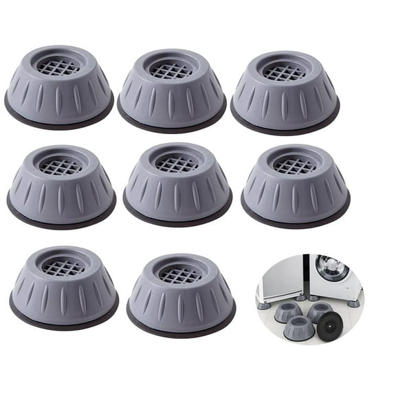 Anti Vibration Pads for Washing Machine - 8 Pack Washing Machine Anti Vibration Pads Rubber Vibration Pad Washing Machine Pads,Washer Anti Vibration Pads for Anti Vibration Mat Pads, Universal