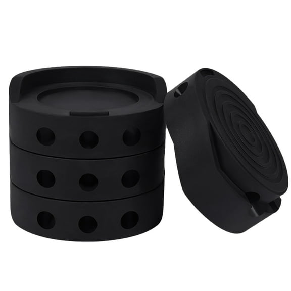 Anti Vibration Pads for Washing Machine Anti-Walk Washer and Dryer Mat Set Ideal for Vibration Reduction and Shock Absorber Appliance Noise Dampening Rubber Isolation Feet Fit Washing（4Pcs）