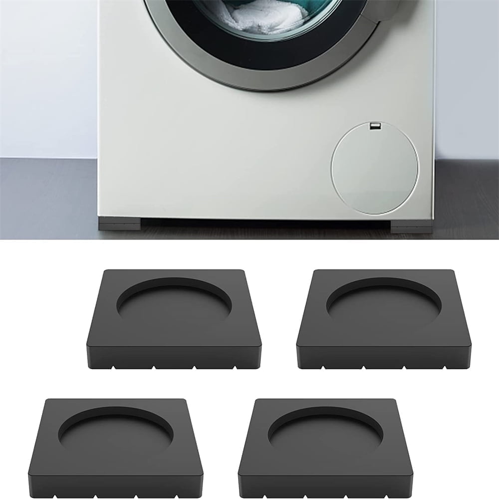 Anti Vibration Pads for Washing Machine & Dryer, NonSlip Rubber Feet, Shock Absorbing Mat