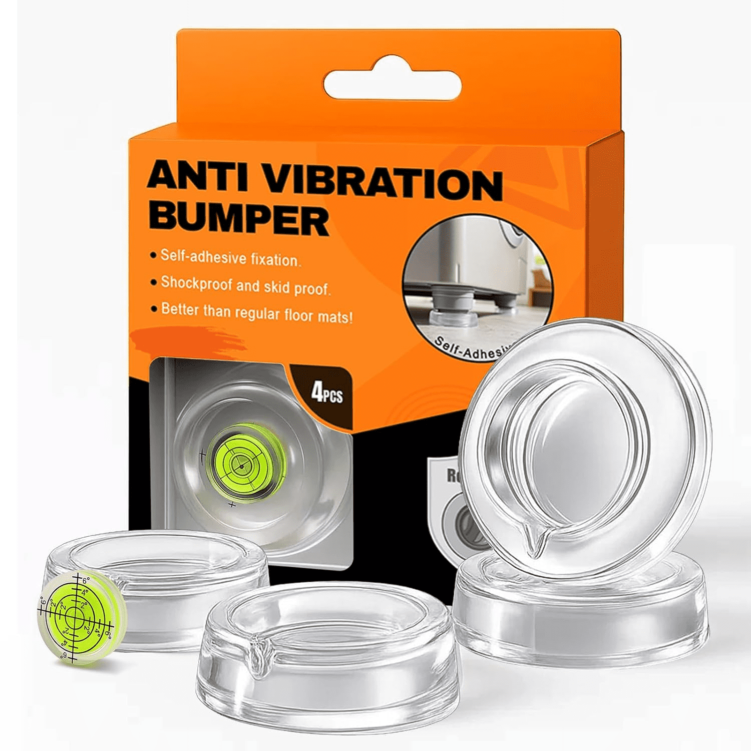 Rubber Pads Washer Vibration
