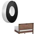thumbnail image 1 of Anti Vibration Soundproof Pads for Wall,Headboard Stoppers Bed Stopper,Happon Anti-Vibration Soundproof Pads for Bed Frame/Headboard,Self Adhesive Furniture Pads，Wall Protector for Headboard,Black, 1 of 7
