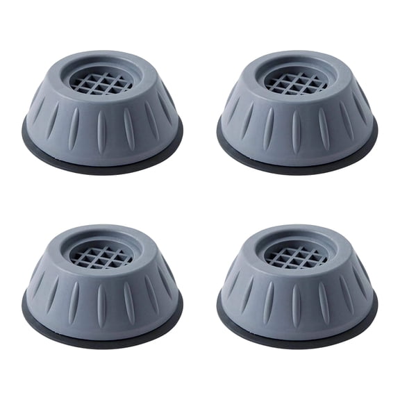 Anti Vibration Washing Machine Foot Pads, Non Slip Shock Absorbing Washer Dryer Floor Mat, Noise Reducing Anti-Walk Stabilizer Pads for Front Load Laundry Appliances,4 pc.