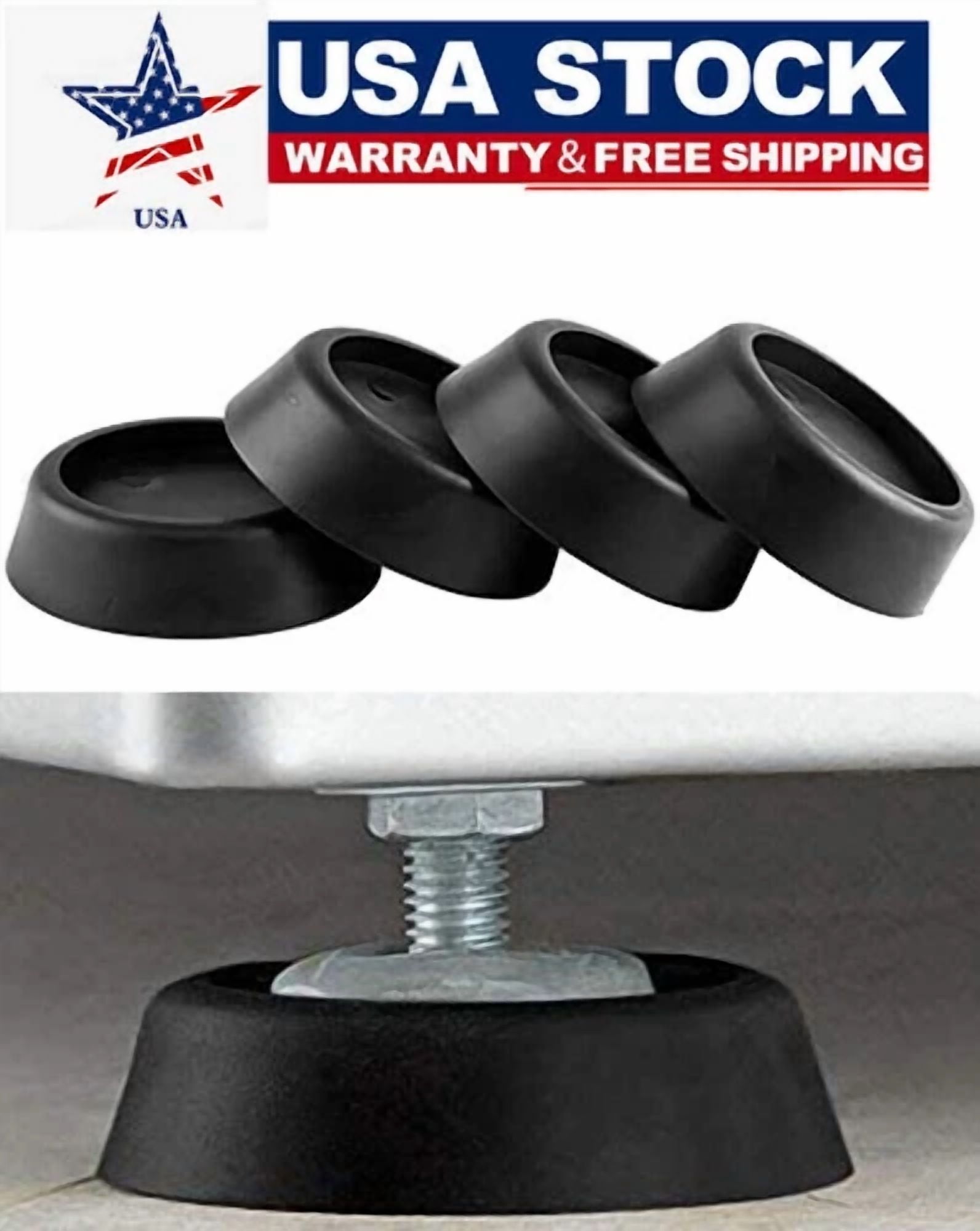 Anti Vibration Washing Machine Support Anti Slip Rubber Feet Pad Mat Base Jb6368