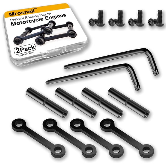 BJSNEIF Anti Walk Pins 2Pack Drift Pin Alignment Tool for AR Parts Motorcycle Engines Non Slip Rotation Pins