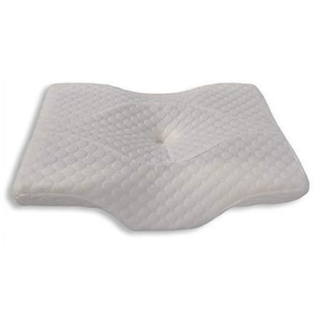 Anti-Wrinkle, Anti-Acne, Anti-Aging Cooling Pillow - Contour Memory Foam Pillows with Skin Improving Copper/Bamboo Pillowcase from Pillowtex