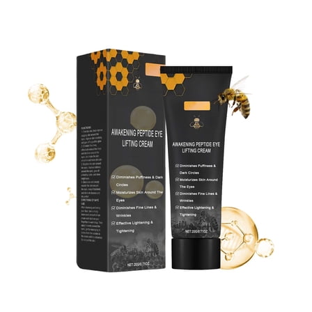 Anti-Wrinkle Eye Cream, Caffeine Eye Cream for Dark Circles and Puffiness - Day & Night Collagen Hydrating Eye Cream for Wrinkles - Firming Anti Aging Effect