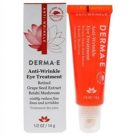 Anti-Wrinkle Eye Treatment by Derma-E for Unisex - 0.5 oz Treatment