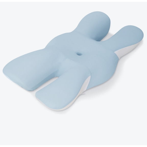 Anti Wrinkle Face Pillow for Side Sleepers, Memory Foam Cervical Support for Neck Pain Relief, Ergonomic Beauty Pillow with Dual Sided Design, Machine Washable & Hypoallergenic