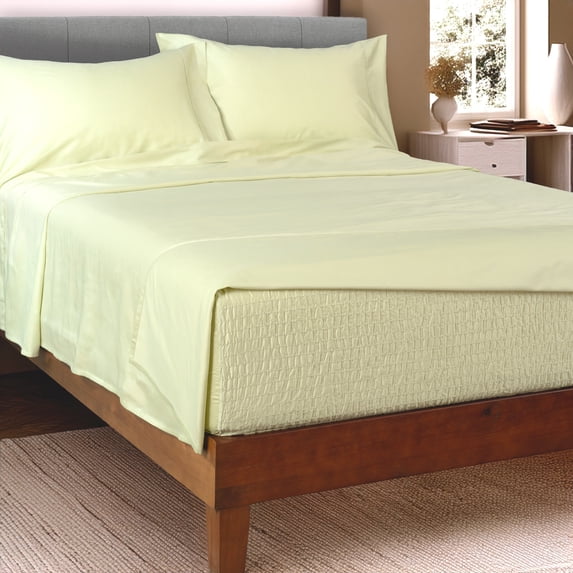 BedTite Soft Microfiber Anti-Wrinkle 4-Piece Queen Sheet Set - Sage