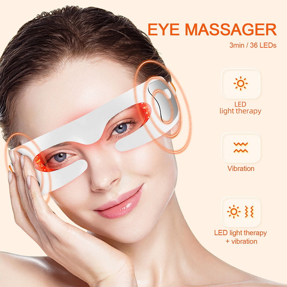 Anti-aging Eye Massager LED Photon Therapy Relax Fatigue Relief Lighten Dark Circles Smooth Eye