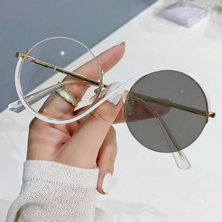 Korean circular glasses discount