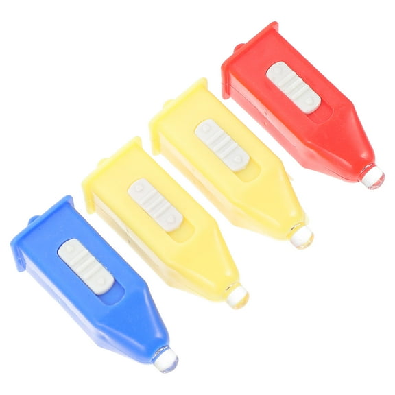 NICERIO 4Pcs Glasses Testing Light Anti Blue Light Detection Lamp in Assorted Colors