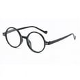 thumbnail image 1 of Anti blue light reading glasses for middle-aged and elderly fashionable round reading glasses-Transparent gray frame-350, 1 of 1