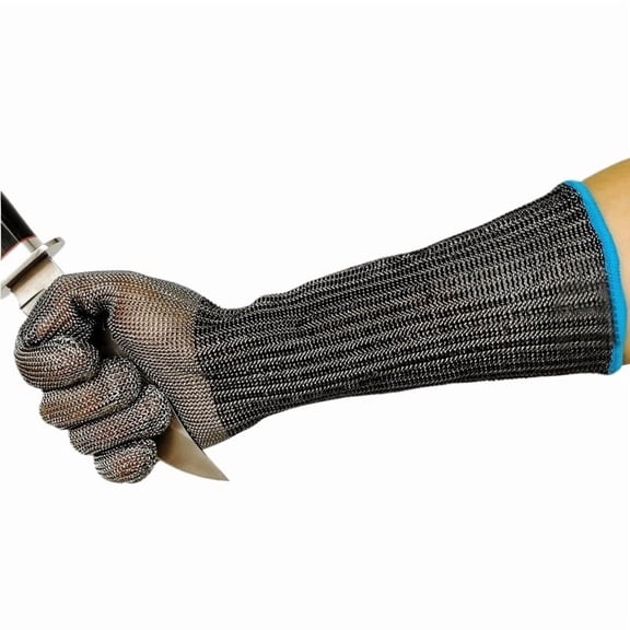 Anti-cutting Gloves Stainless Steel Arm Guard Stab-resistant Protective Gloves ,Excellent Comfort