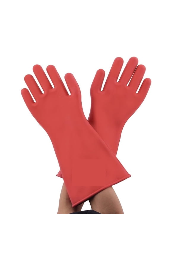 Anti-electricity Protect Professional 12kv High Voltage Electrical Insulating Rubber Gloves