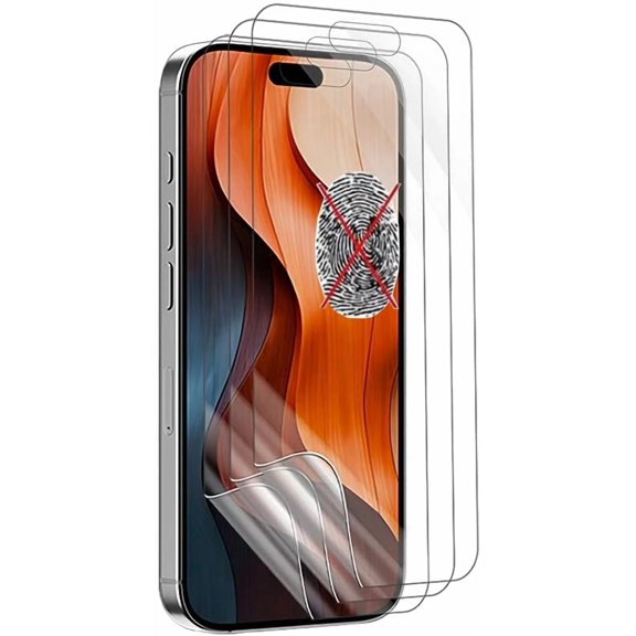 Anti-fingerprint Matte Hydrogel Film for iPhone 17 Air 6.5" Flexible Screen Protector TPU Fingerprint Unlock Anti-Glare Anti-reflective Not Tempered glass