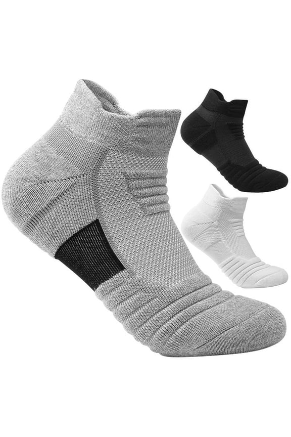 Anti-foam Cushioned Breathable Running Socks, Sports Ankle Sports Socks