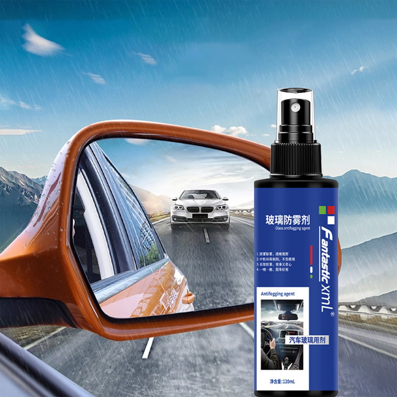 Antifogging agent for automobile Antifogging agent for front