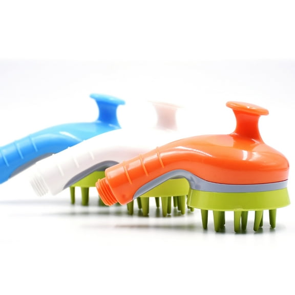 Anti-kink Pet Combing Shower Sprayer Water Sprinkler Brush For Dogs And Cats Handheld Grooming Shower Head With Soft Needles