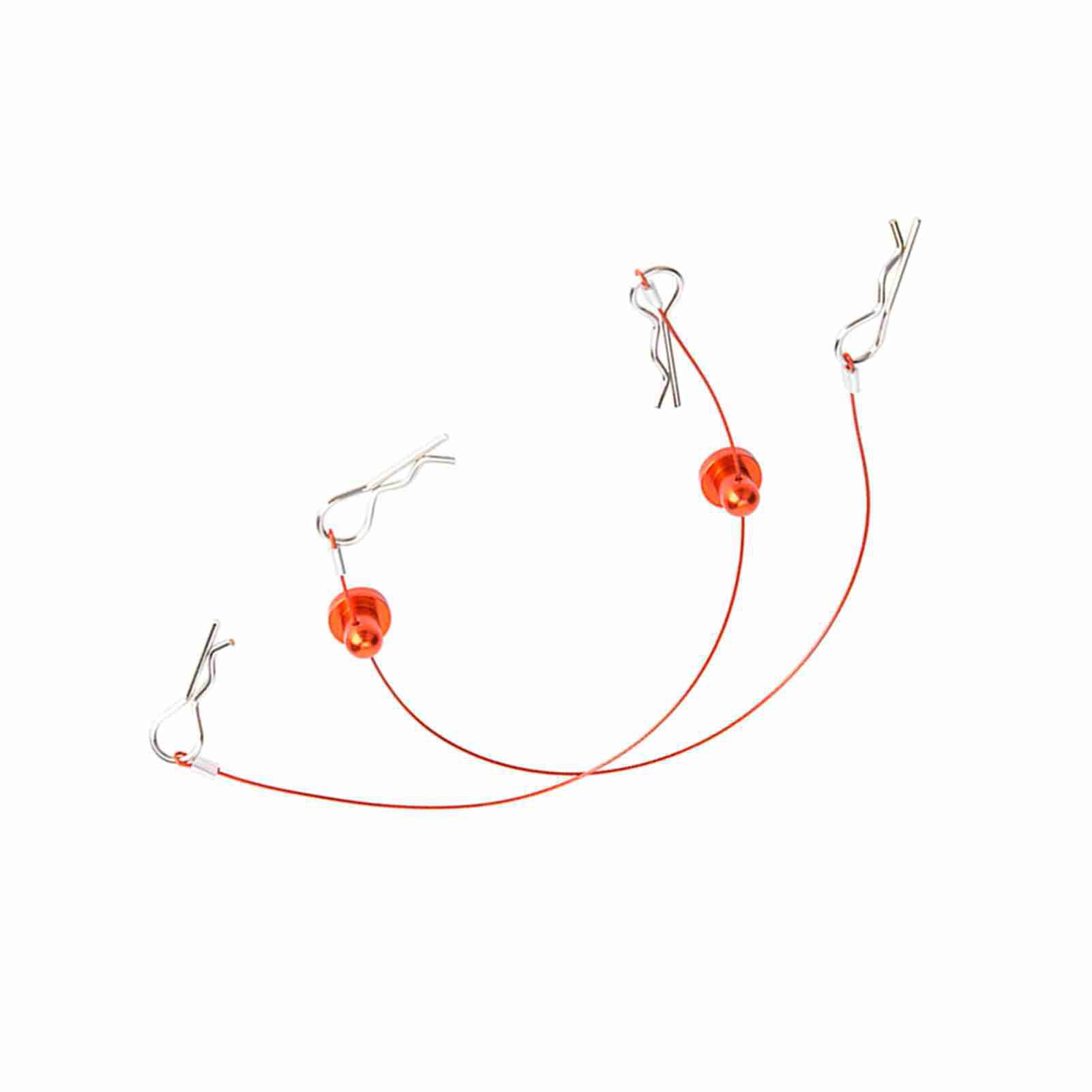 Anti lost Body Shell Wire Clip Pin with Screw Retainer for Traxxas 1/10 ...