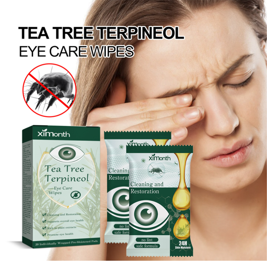 Antimite Wipes Eye, Eye Care Cotton Pads for Itchy Eyes, Dry Eyes