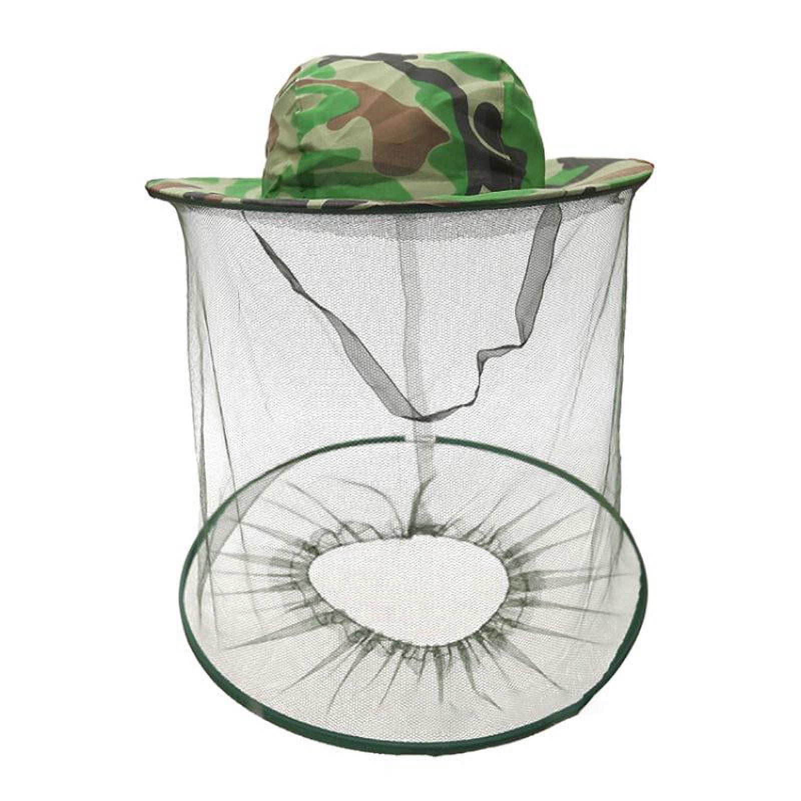 Anti-mosquito Mask Hat Net Mesh Head Face Protector, Insect Bee ...