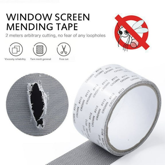 Window Door Screen Patch Repair Kit Cover Mesh Window Hole Repaire Tape