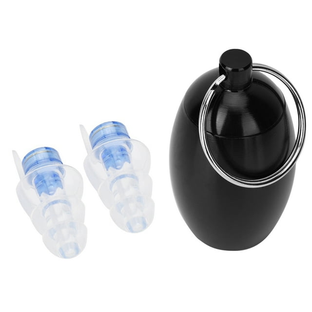 Anti noise Music Safe Ear Plugs High Fidelity Hearing Protection Blue