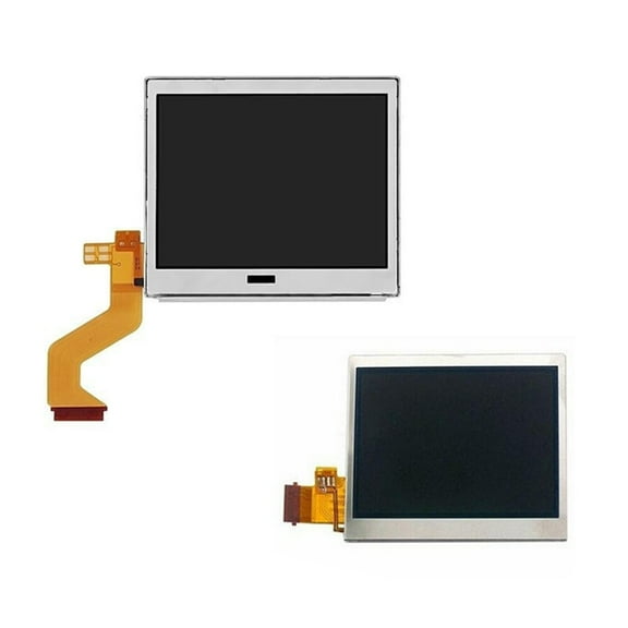 Anti-press LCD Screen Display Replacement for Nintendo DS Lite DSL NDSL, Top+Bottom