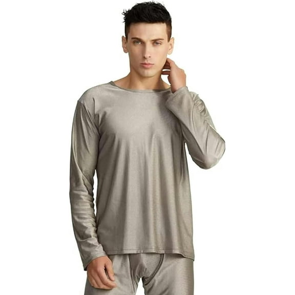 Anti radiation cloth Anti-radiation Men's Home Wear, Men's Long-sleeved Autumn Clothes And Trousers Set, Radiation Protection Underwear