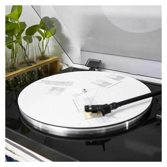 Anti-skating Calibration Disc Phonograph Cartridge Alignment Protractor Phonograph Cartridge Record Player Turntable Adjustment ,Perfect Interior Decoration