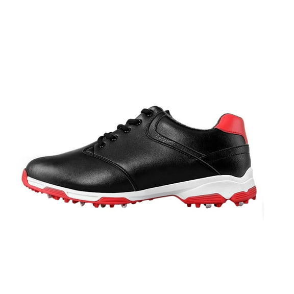 Anti-skid Waterproof Golf Shoes with Spikes for Men
