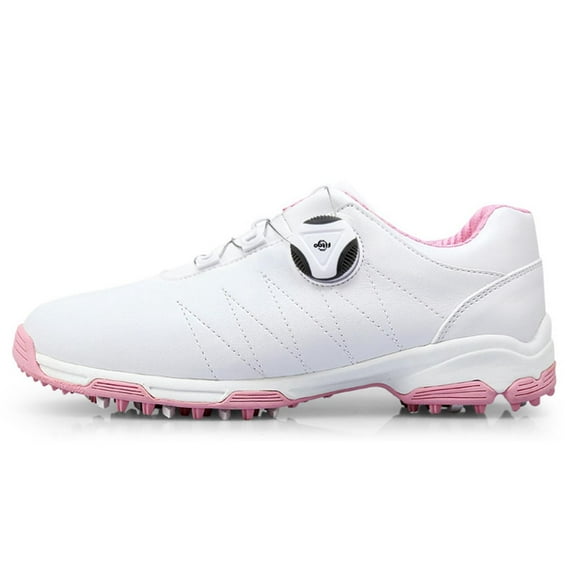 Anti-skid Waterproof Golf Shoes with Spikes for Women